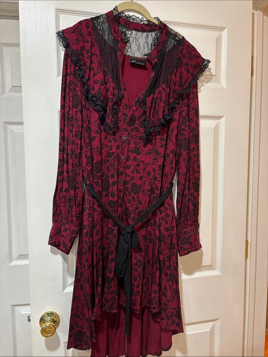 Midnight Hour Dresses & Skirts - Midnight Hour Sigil Rose Victorian Lace Dress Size 2XL